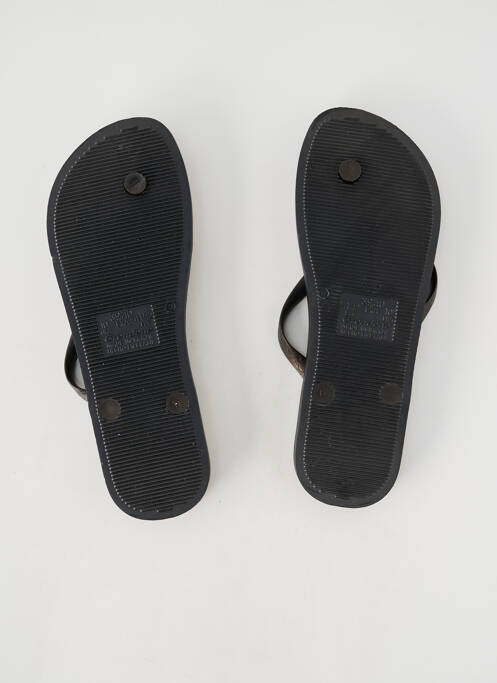 Tongs bout ouvert talon plat jusqu'à 3cm noir IPANEMA femme
