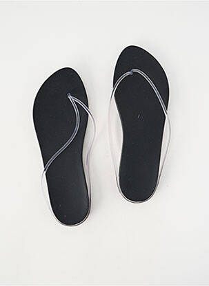 Tongs bout ouvert talon plat jusqu'à 3cm noir IPANEMA femme