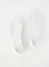 Tongs bout ouvert talon plat jusqu'à 3cm blanc IPANEMA femme
