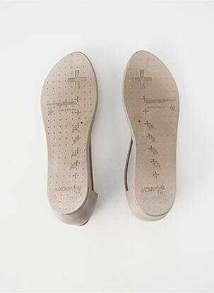 Tongs bout ouvert talon plat jusqu'à 3cm gris IPANEMA femme