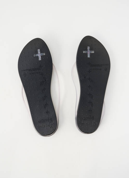 Tongs bout ouvert talon plat jusqu'à 3cm noir IPANEMA femme