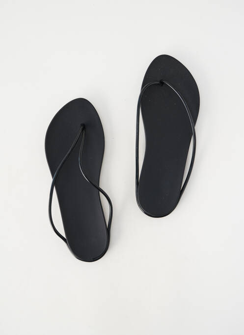 Tongs bout ouvert talon plat jusqu'à 3cm noir IPANEMA femme