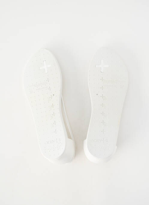 Tongs bout ouvert talon plat jusqu'à 3cm blanc IPANEMA femme