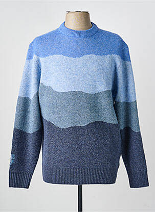 Pull stretch manches longues bleu PULL IN homme