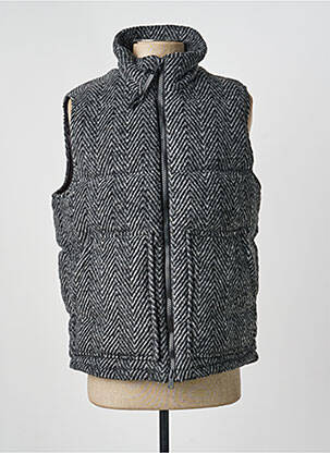 Doudoune poches sans capuche gris DSTREZZED homme