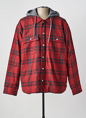 Veste casual finition intérieure fourrure synthétique rouge LEVI'S homme
