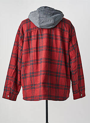Veste casual finition intérieure fourrure synthétique rouge LEVI'S homme