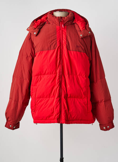 Doudoune manches longues a capuche orange LEVIS homme