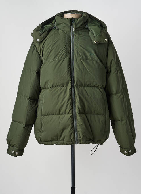 Doudoune manches longues a capuche vert LEVIS homme