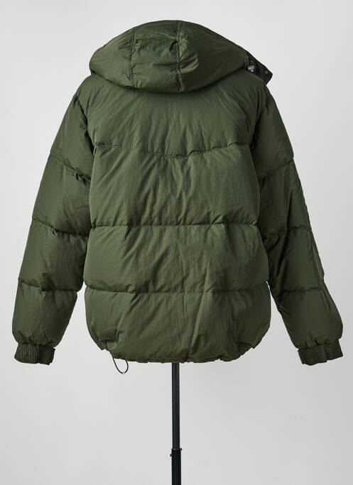 Doudoune manches longues a capuche vert LEVIS homme