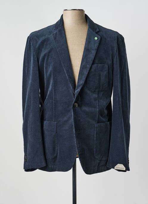 Blazer coupe cintrée bleu DSTREZZED homme