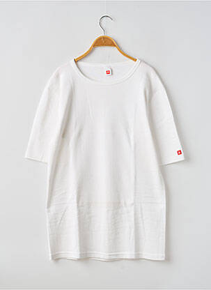 T-shirt coupe droite manches courtes blanc JET homme
