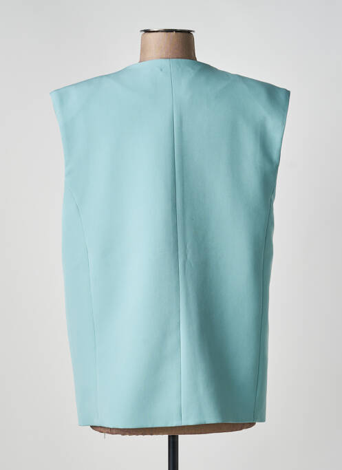 Veste casual coupe droite bleu OTHER BRAND femme