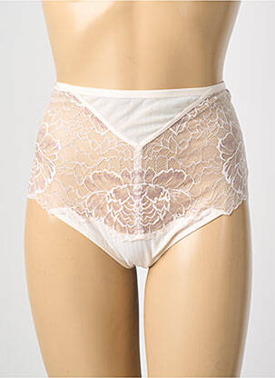 Culotte haute tissage dentelle rose TRIUMPH femme