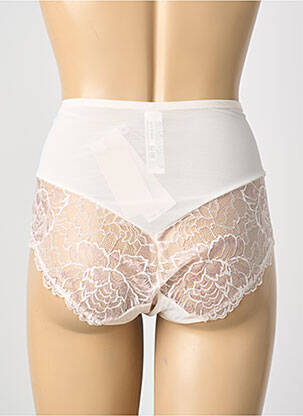 Culotte haute tissage dentelle rose TRIUMPH femme