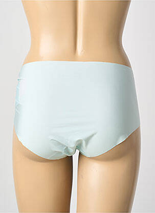 Shorty tissage satiné bleu SLOGGI femme