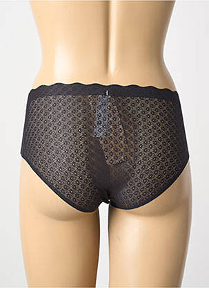 Culotte stretch noir SLOGGI femme