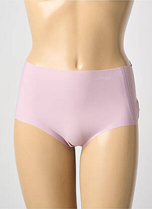 Culotte haute effet matière satinée violet SLOGGI femme