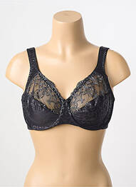 Soutien-gorge effet matière satinée haut soutien-gorge emboitant noir TRIUMPH femme