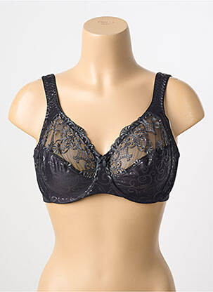 Soutien-gorge effet matière satinée haut soutien-gorge emboitant noir TRIUMPH femme