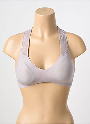 Soutien-gorge sans armature brassieres gris SLOGGI femme