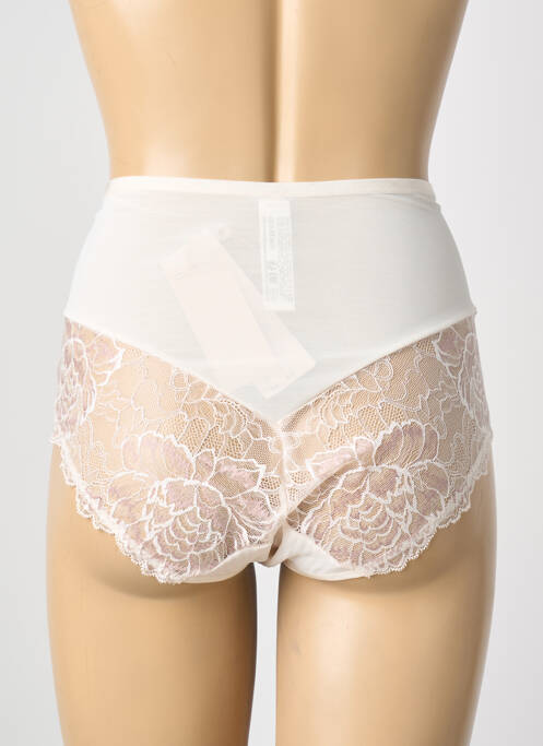 Culotte haute tissage dentelle rose TRIUMPH femme
