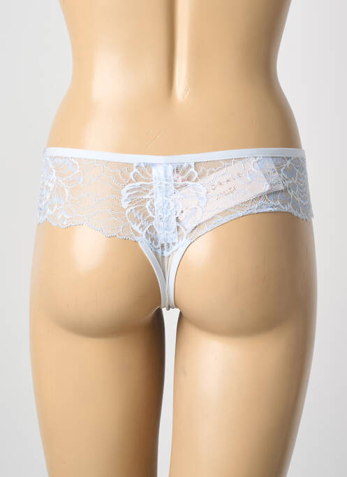 Tanga stretch bleu TRIUMPH femme