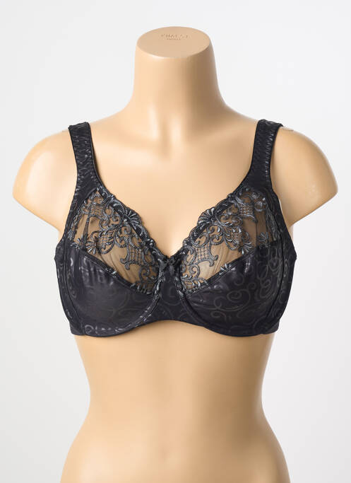 Soutien-gorge effet matière satinée haut soutien-gorge emboitant noir TRIUMPH femme