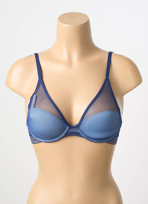Soutien-gorge sans armature haut soutien-gorge moulé bleu TRIUMPH femme
