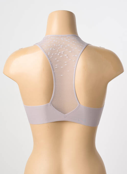 Soutien-gorge sans armature brassieres gris SLOGGI femme