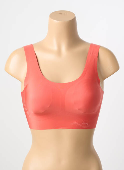 Soutien-gorge sans armature brassieres orange SLOGGI femme