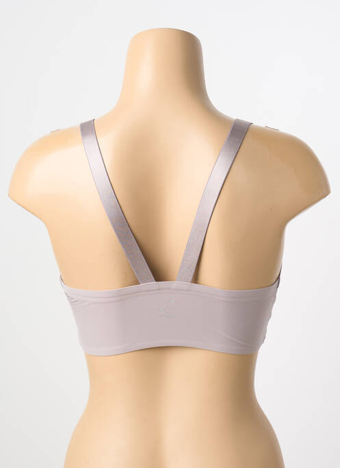 Soutien-gorge sans armature brassieres gris SLOGGI femme