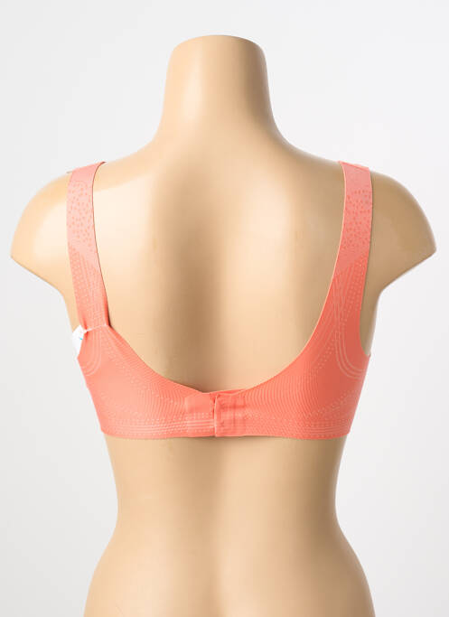 Soutien-gorge fermeture agrafe brassieres orange SLOGGI femme
