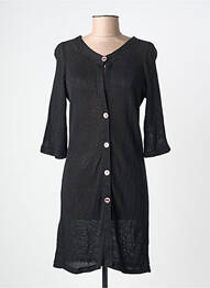 Gilet manches longues manches 3/4 noir LO! LES FILLES femme