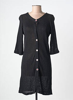 Gilet manches longues manches 3/4 noir LOLESFILLES femme