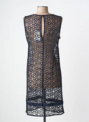 Robe mi-longue sans manche sans manche bleu LA FEE MARABOUTEE femme