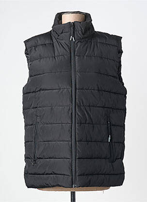 Doudoune poches sans capuche noir MUSTAGHATA femme