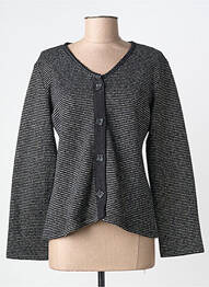 Gilet manches longues stretch noir LO! LES FILLES femme