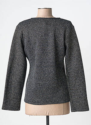 Gilet manches longues stretch noir LO! LES FILLES femme