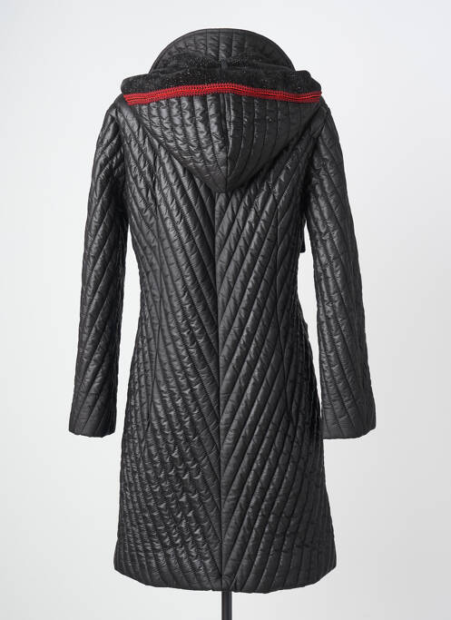 Manteau long a capuche a capuche noir LOLESFILLES femme