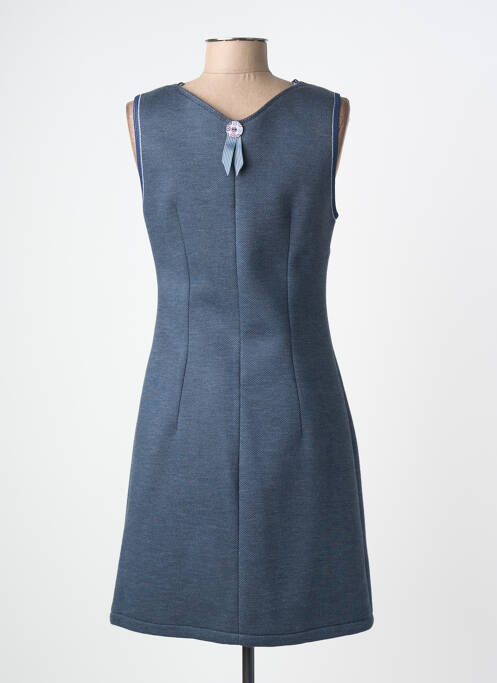 Robe courte sans manche sans manche bleu LOLESFILLES femme