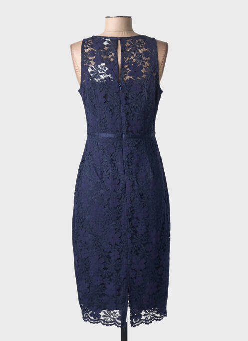 Robe courte sans manche sans manche bleu MARINA V femme