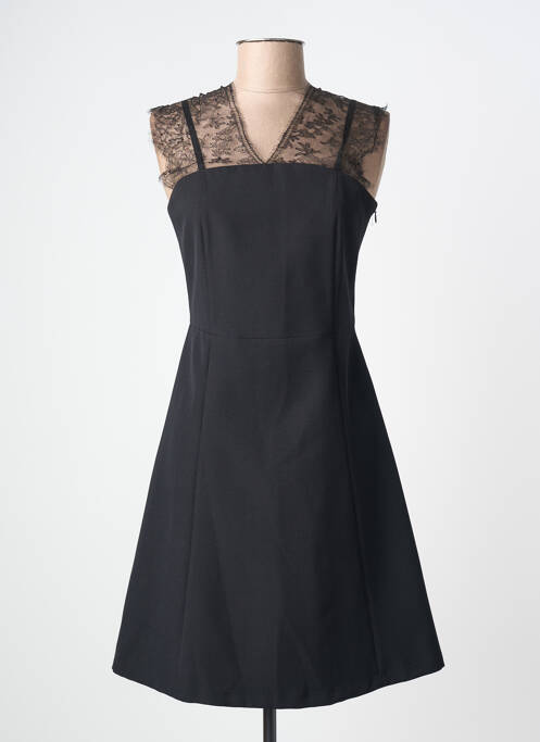 Robe courte sans manche sans manche noir ONE STEP femme