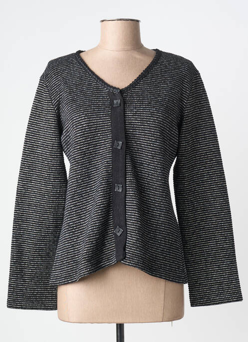 Gilet manches longues stretch noir LOLESFILLES femme