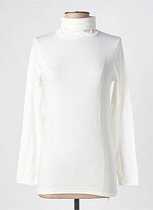 Top stretch manches longues beige LEMAHIEU femme