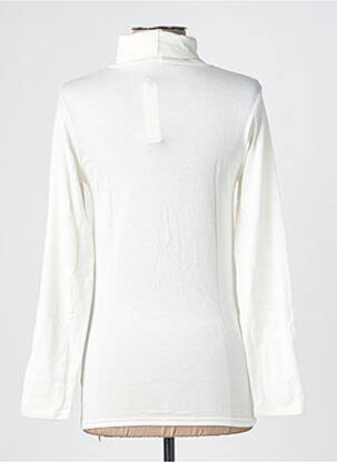 Top stretch manches longues beige LEMAHIEU femme