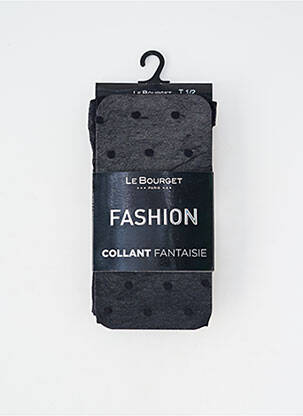 Collants imprimé pois noir LE BOURGET femme