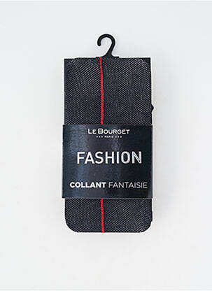 Collants stretch noir LE BOURGET femme