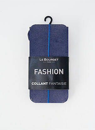 Collants stretch bleu LE BOURGET femme