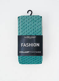 Collants stretch vert LE BOURGET femme